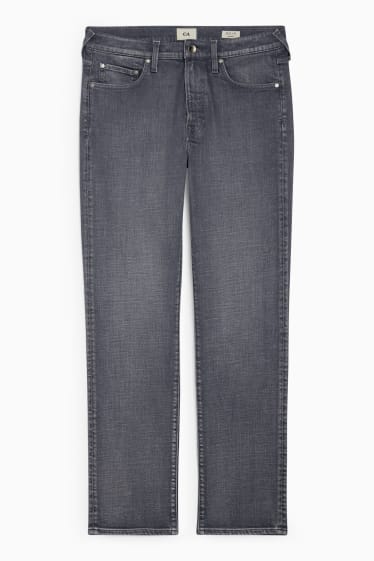 Heren - Straight jeans - jeanslichtgrijs