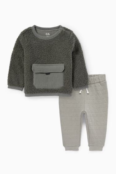 Bébés garçons - Ensemble doublé pour bébé - 2 pièces - vert