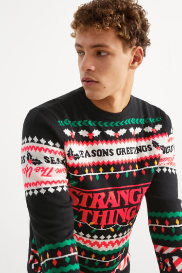 Home - Jersei nadalenc - Stranger Things - negre
