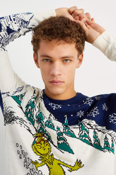 Home - Jersei nadalenc - El Grinch - blau fosc