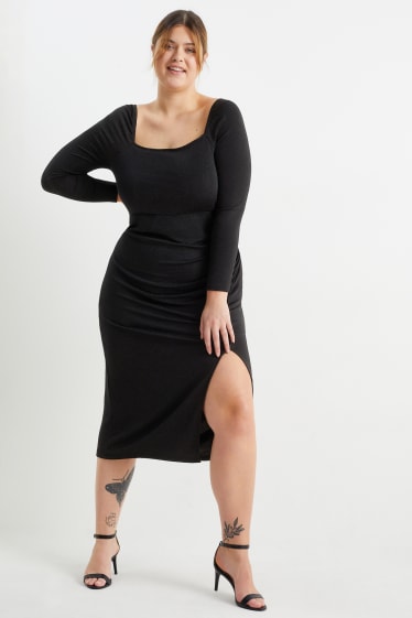 Teens & young adults - CLOCKHOUSE - bodycon dress - black