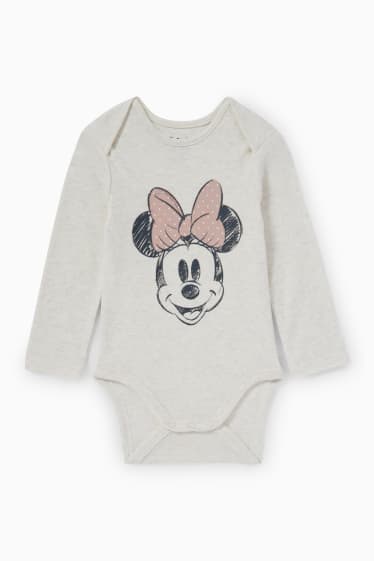 Bébés - Minnie Mouse - body pour bébé - blanc crème
