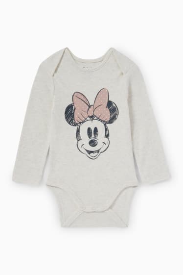 Miminka - chlapci - Minnie Mouse - body pro miminka - krémově bílá
