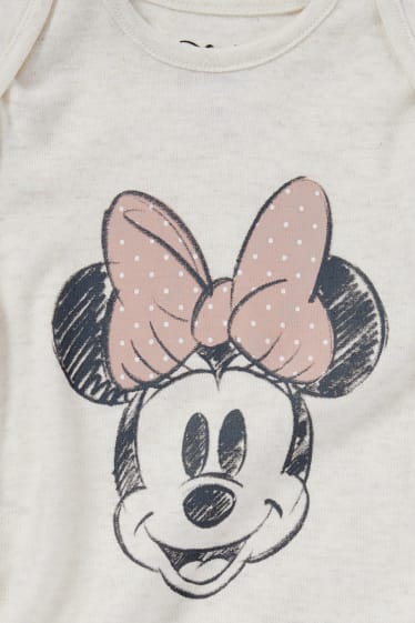 Miminka - chlapci - Minnie Mouse - body pro miminka - krémově bílá