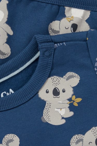 Babys - Koala - babysweatshirt - donkerblauw