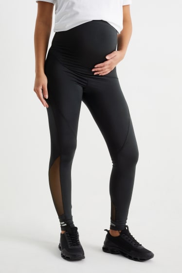 Femmes - Leggings de sport de grossesse - noir