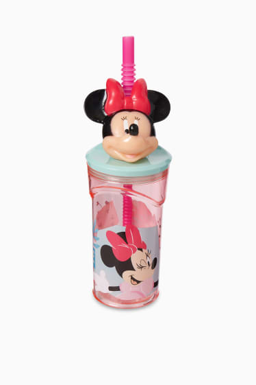 Copii - Mickey Mouse - pahar din plastic - 360 ml - roz