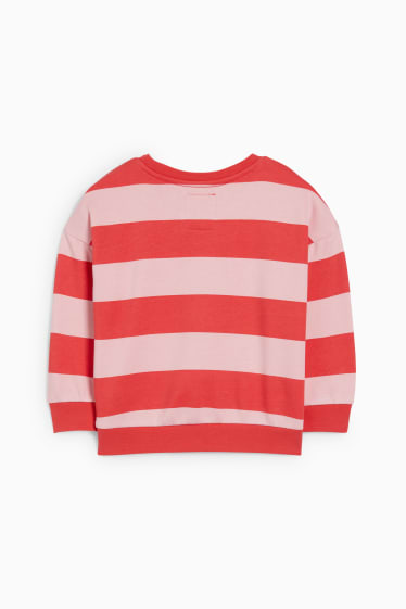Children - Minnie Mouse - sweatshirt - striped - red