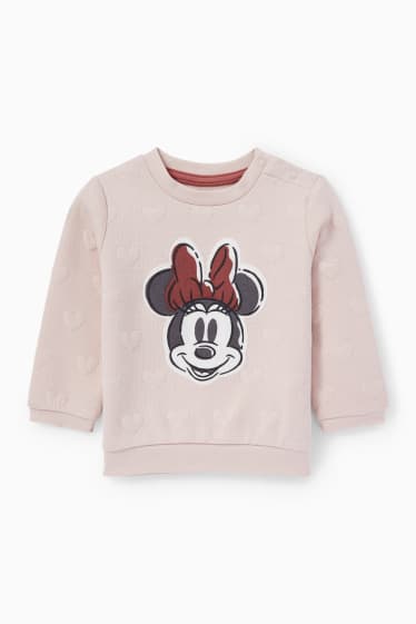 Babies - Minnie Mouse - baby sweatshirt - rose