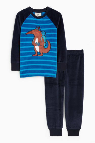 Copii - Băieți - Pijama - 2 piese - albastru