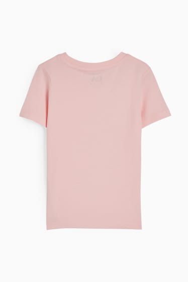 Copii - Inimă - tricou cu mânecă scurtă - roz