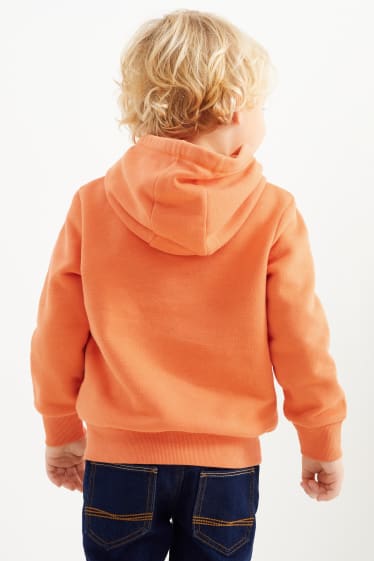 Children Boys - Crocodile - hoodie - orange