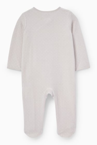 Bébés filles - Petit lapin - pyjama pour bébé - beige