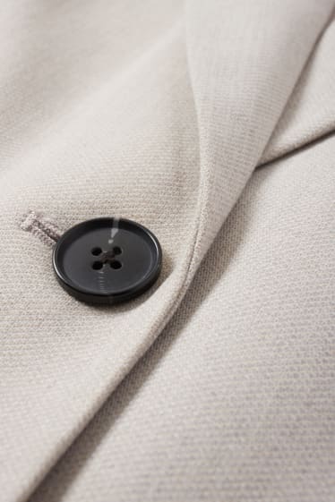 Dames - Business-blazer - regular fit - Mix & Match - beige