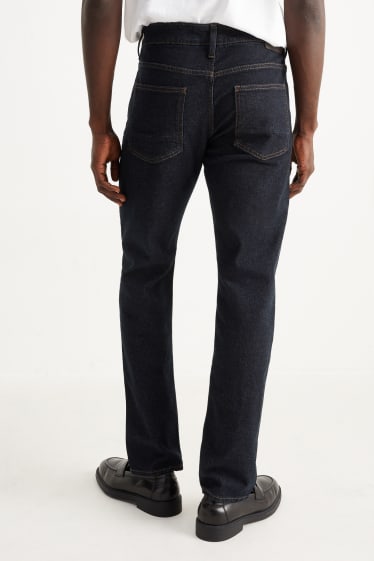 Pánské - Slim jeans - LYCRA® - džíny - tmavomodré