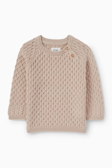 Babys - Baby-Pullover - beige