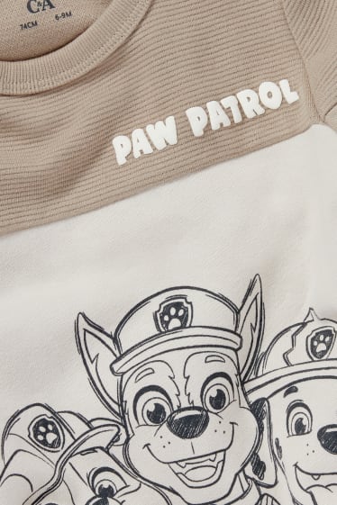 Niemowlęta - Psi Patrol - strój niemowlęcy - 2 części - beżowy