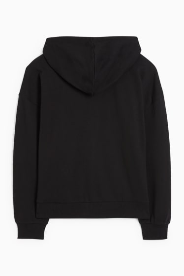 Women - Basic hoodie - black