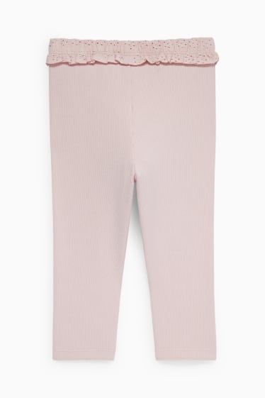 Neonati - Leggings per neonate - rosa