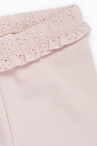 Neonati - Leggings per neonate - rosa