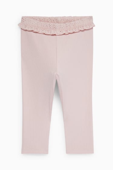 Neonati - Leggings per neonate - rosa