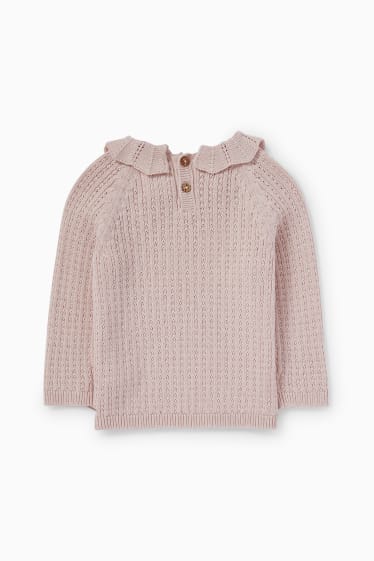 Baby Girls - Baby jumper - pale pink
