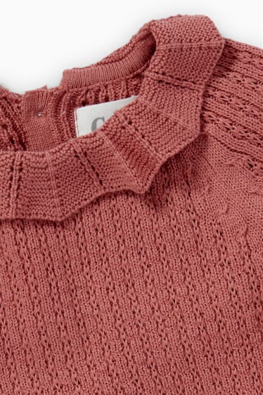 Babies - Baby jumper - dark rose