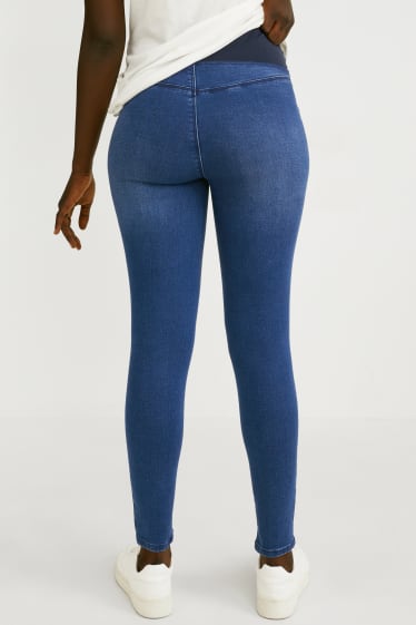 Dona - Texans de maternitat - jegging jeans - LYCRA® - texà blau