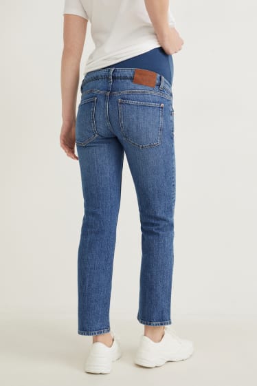 Kobiety - Dżinsy ciążowe - straight jeans - LYCRA® - dżins-niebieski