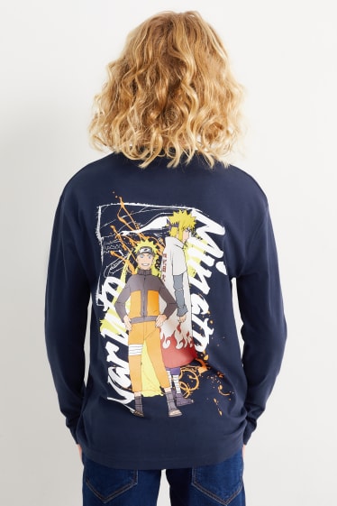 Children - Naruto - long sleeve top - dark blue