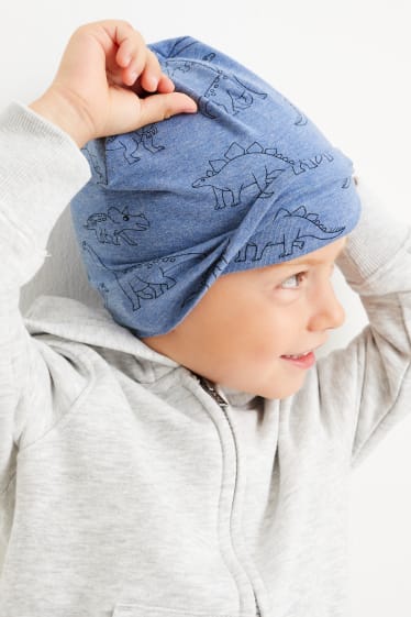 Enfants garçons - Lot de 2 - bonnets - bleu foncé
