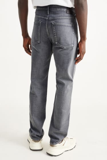 Hommes - Jean coupe droite - jean gris clair