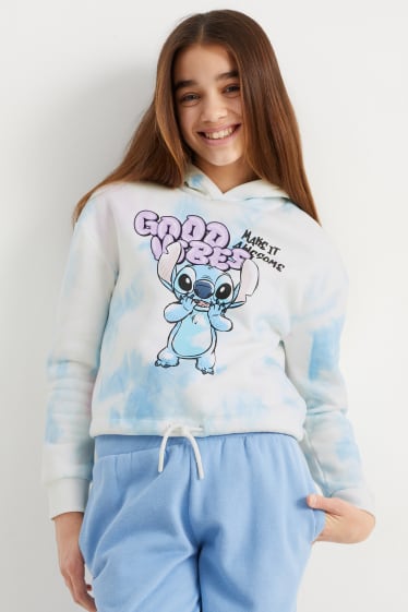 Kinderen - Lilo & Stitch - hoodie - wit