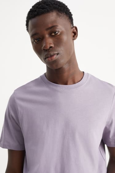 Uomo - T-shirt - viola chiaro