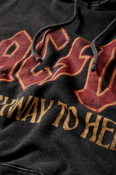 Herren - Hoodie - AC/DC - dunkelgrau