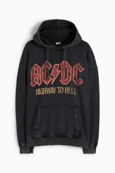Herren - Hoodie - AC/DC - dunkelgrau