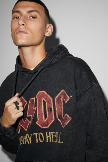 Herren - Hoodie - AC/DC - dunkelgrau