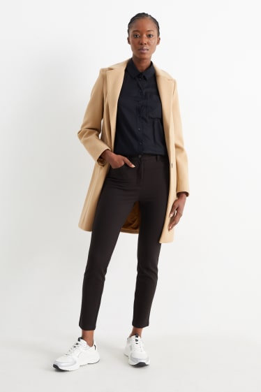 Damen - Jersey-Hose - Skinny Fit - schwarz