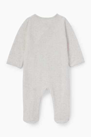 Niemowlęta - Dumbo - piżamka niemowlęca - kremowobiały