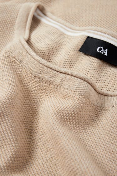 Men - Jumper - beige