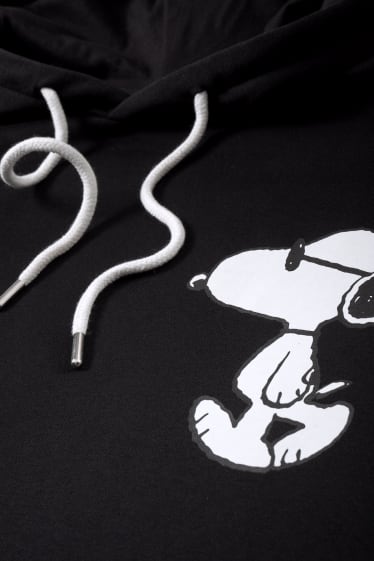 Home - Dessuadora amb caputxa - Peanuts - negre