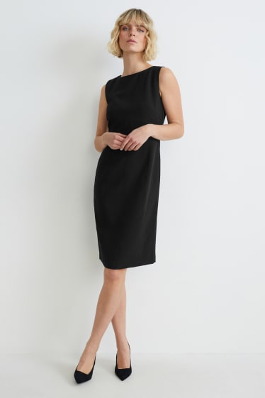 Women - Shift dress - black