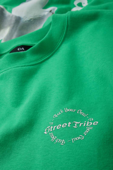 Men - Sweatshirt - light green