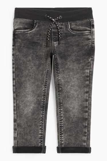 Kinderen - Slim jeans - jeansgrijs