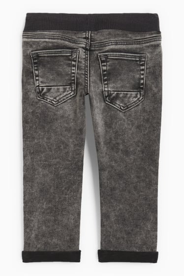 Kinderen - Slim jeans - jeansgrijs