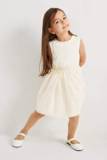 Bambini - Vestito - bianco crema