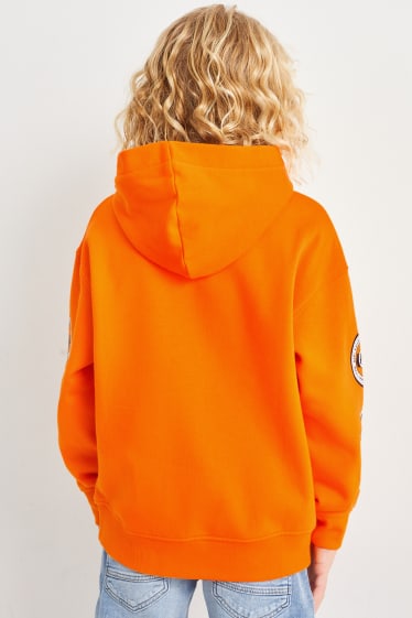 Niños - NERF - sudadera con capucha - naranja