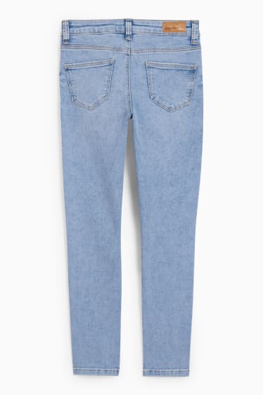 Dětské - Skinny jeans - džíny - světle modré