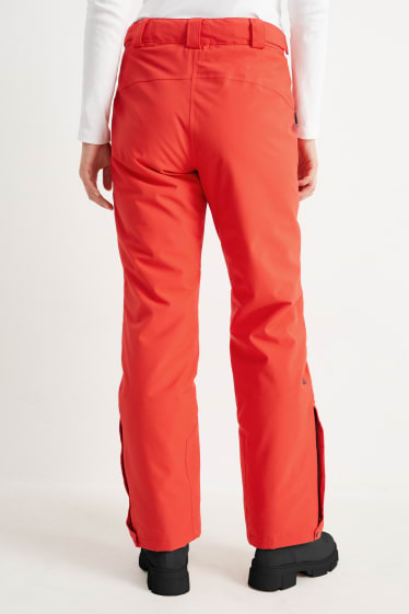 Donna - Pantaloni da sci - rosso