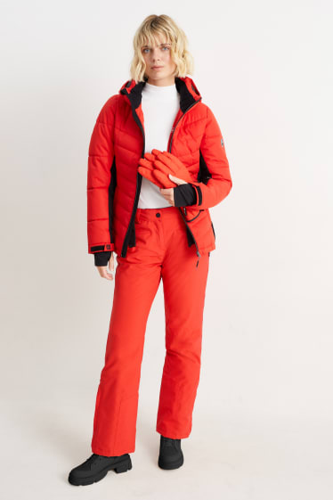 Mujer - Pantalón de esquí - rojo